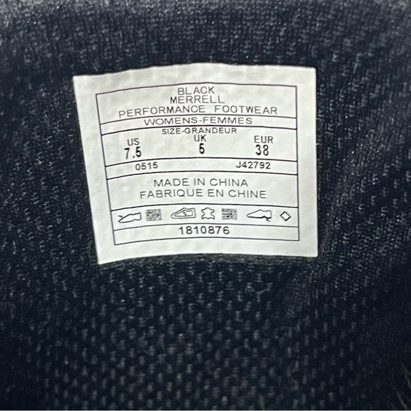 Merrell Ceylon J42792 Black Gray Athletic Running Training Shoes - Women's 7.5 - Picture 11 of 11